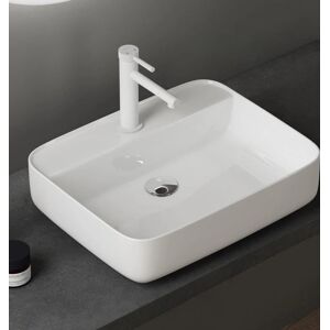 Doporro Brüssel107 Lavabo rectangulaire en céramique - 500x400x135 mm - Publicité Doporro Brüssel107 Lavabo rectangulaire en céramique - 500x400x135 mm - Publicité