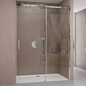 DOPORRO Paroi de douche Teramo04 155x195cm - Sans cadre - Publicité DOPORRO Paroi de douche Teramo04 155x195cm - Sans cadre - Publicité