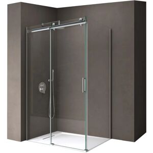 DOPORRO Marque Ravenna17 Cabine de Douche d'Angle - Verre de Sécurité Transparent 80x160x195cm - Publicité DOPORRO Marque Ravenna17 Cabine de Douche d'Angle - Verre de Sécurité Transparent 80x160x195cm - Publicité