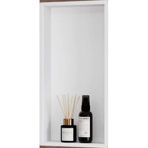Étagère niche murale Sogood - Acier inoxydable, 30x60cm, Montage caché - Blanc - Publicité Étagère niche murale Sogood - Acier inoxydable, 30x60cm, Montage caché - Blanc - Publicité