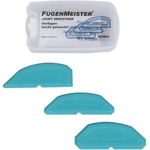 Fugenmeister Winkel - W-03 - Jeu d'outils d'angle en 3 pièces - Accessoires de jointoiement - Publicité Fugenmeister Winkel - W-03 - Jeu d'outils d'angle en 3 pièces - Accessoires de jointoiement - Publicité