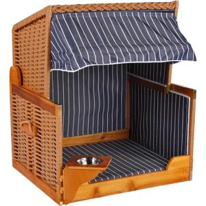 bene living Hundestrandkorb - Beige mit Blau Gestreift bene living Hundestrandkorb - Beige mit Blau Gestreift