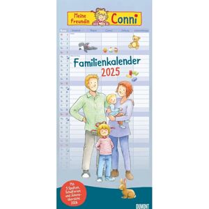 DuMont Conni Familienkalender 2025 - Wandkalender - Familienplaner mit 5 Spalten - Format 22 x 49,5 cm DuMont Conni Familienkalender 2025 - Wandkalender - Familienplaner mit 5 Spalten - Format 22 x 49,5 cm