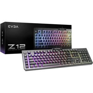 Tastiera da Gioco EVGA Z12 RGB - Resistente agli schizzi IP32, RGB 5 zone, Tasti macro Tastiera da Gioco EVGA Z12 RGB - Resistente agli schizzi IP32, RGB 5 zone, Tasti macro