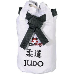 Sac de Judo Blanc Danrho - Coton Résistant, Cordon, Anneaux Métalliques - Publicité Sac de Judo Blanc Danrho - Coton Résistant, Cordon, Anneaux Métalliques - Publicité