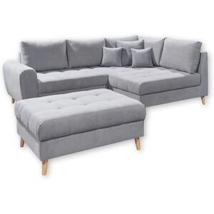 ED EXCITING DESIGN Alice L-Form Sofa - Microvelours, Wendemodell, 4-Sitzer ED EXCITING DESIGN Alice L-Form Sofa - Microvelours, Wendemodell, 4-Sitzer