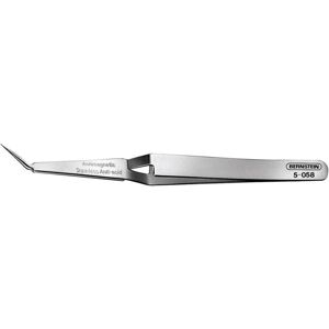 Bernstein 5-058 SMD Tweezers - Precision, Curved, 120mm Bernstein 5-058 SMD Tweezers - Precision, Curved, 120mm
