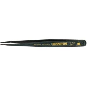 Bernstein 5-195 ESD Tweezers - Precision, Conductive, 120mm Bernstein 5-195 ESD Tweezers - Precision, Conductive, 120mm