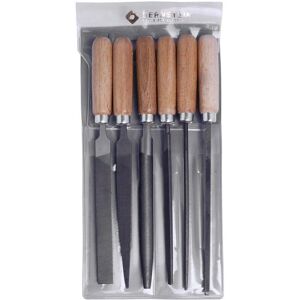 Bernstein Model 5-240 - Set of 6 Warding Files with Wooden Handles Bernstein Model 5-240 - Set of 6 Warding Files with Wooden Handles