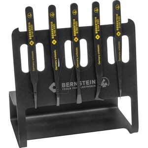 Juego de pinzas Bernstein Tools 5-090 V - Precisión, ESD, 5 piezas Juego de pinzas Bernstein Tools 5-090 V - Precisión, ESD, 5 piezas
