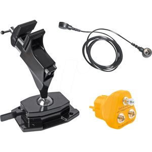 Bernstein Electrostatic Discharge Clamp - Ergonomic, Adjustable, ESD Safe Bernstein Electrostatic Discharge Clamp - Ergonomic, Adjustable, ESD Safe