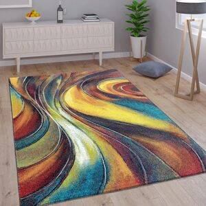 PACO HOME Canvas 902 - Moderner Kurzflor Mehrfarbiger Teppich PACO HOME Canvas 902 - Moderner Kurzflor Mehrfarbiger Teppich