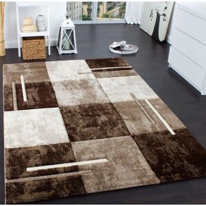 PACO HOME Diamond 663 Teppich - Muster Kurzflor Braun PACO HOME Diamond 663 Teppich - Muster Kurzflor Braun