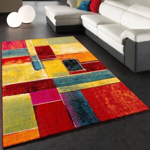 PACO HOME Canvas 783 Teppich - Bunt Kurzflor Modernes Patchwork PACO HOME Canvas 783 Teppich - Bunt Kurzflor Modernes Patchwork