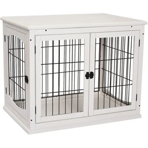 PawHut - DogCrate - Białe - 81x66x58.5 cm - Dog Crate PawHut - DogCrate - Białe - 81x66x58.5 cm - Dog Crate