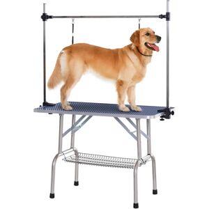 PawHut Stół do Groomingu Zwierząt - 170x107x107 cm, Niebieski - Stół do Groomingu Zwierząt PawHut Stół do Groomingu Zwierząt - 170x107x107 cm, Niebieski - Stół do Groomingu Zwierząt