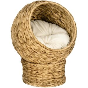 PawHut - Cat Cave - Brązowy - 60x42x33 cm - Cat Cave PawHut - Cat Cave - Brązowy - 60x42x33 cm - Cat Cave