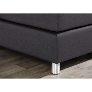 MAINTAL Boxspringbett - H3, 140x200cm, grau, Komplettbett MAINTAL Boxspringbett - H3, 140x200cm, grau, Komplettbett