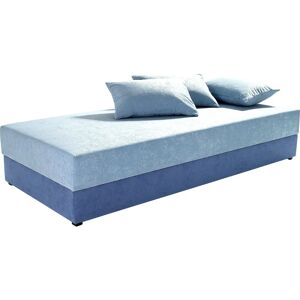 MAINTAL Diana Blau - Schlafsofa mit Stauraum - Modernes Design MAINTAL Diana Blau - Schlafsofa mit Stauraum - Modernes Design