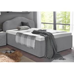 Betten Gr. MAINTAL - Graues Polsterbett mit Stauraum Betten Gr. MAINTAL - Graues Polsterbett mit Stauraum