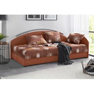 Unbekannt MAINTAL Polsterliege - 80x200cm - Braun Unbekannt MAINTAL Polsterliege - 80x200cm - Braun