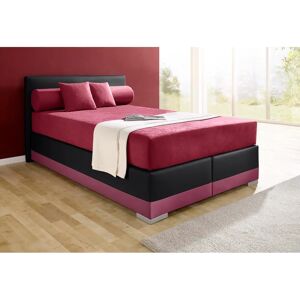 MAINTAL Lago Boxspringbett - 140x200cm - Microvelours/Kunstleder MAINTAL Lago Boxspringbett - 140x200cm - Microvelours/Kunstleder