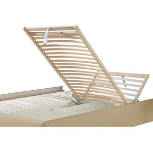 Maintal Mison Polsterbett Beige - Fein Struktur Maintal Mison Polsterbett Beige - Fein Struktur