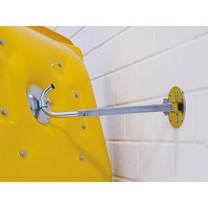 Kaiserkraft overvågningsspejl - Rammen i gul-sort, 900x600mm Kaiserkraft overvågningsspejl - Rammen i gul-sort, 900x600mm