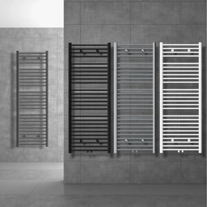 Radiatore da Bagno Bianco Curvo Luxebath - 500x1500 mm - Connessione Centrale Radiatore da Bagno Bianco Curvo Luxebath - 500x1500 mm - Connessione Centrale
