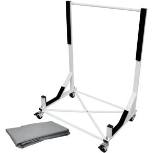 Supporto hardtop ECD Germany - Bianco - Acciaio resistente - Facile da montare Supporto hardtop ECD Germany - Bianco - Acciaio resistente - Facile da montare