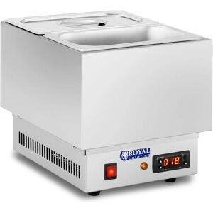 Royal Catering Fondue au Chocolat - 2 Contenants GN 1/4 - Équipement de Restauration - Publicité Royal Catering Fondue au Chocolat - 2 Contenants GN 1/4 - Équipement de Restauration - Publicité