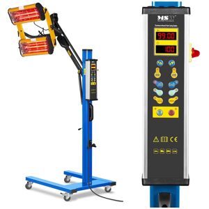 MSW Infrared Paint Dryer - 2.2kW - 2 lamps - digital - Car Paint Drying MSW Infrared Paint Dryer - 2.2kW - 2 lamps - digital - Car Paint Drying