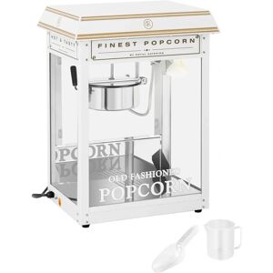 Royal Catering White Gold Popcorn Machine - 1600 W Royal Catering White Gold Popcorn Machine - 1600 W