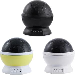 GreenZech Black LED Starry Sky Night Light Projector - Night Lights GreenZech Black LED Starry Sky Night Light Projector - Night Lights