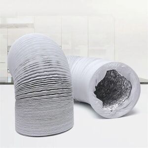 GreenZech Aluminum Foil Duct Hose - 4M Length, Adjustable 80-250mm - Air Ventilation Pipe GreenZech Aluminum Foil Duct Hose - 4M Length, Adjustable 80-250mm - Air Ventilation Pipe