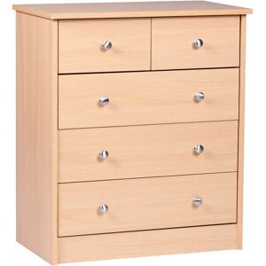 Wohnling Bükk 5-fiókos Komód - Chest of Drawers Wohnling Bükk 5-fiókos Komód - Chest of Drawers
