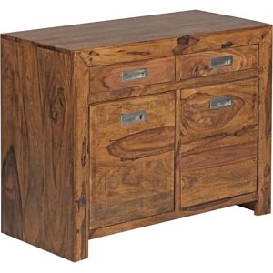 FineBuy Sheesham Szafka - Rustykalne Lite Drewno - 90cm FineBuy Sheesham Szafka - Rustykalne Lite Drewno - 90cm