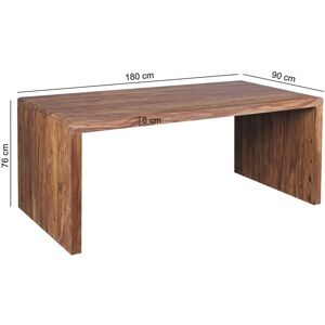 Wohnling Sheesham Schreibtisch - 180cm Landhausstil Wohnling Sheesham Schreibtisch - 180cm Landhausstil