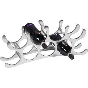 WOHNLING - 9-Bottle Aluminum - Argento - Portabottiglie WOHNLING - 9-Bottle Aluminum - Argento - Portabottiglie