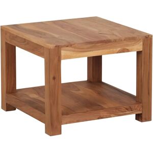 FineBuy Table Basse en Bois Massif 60x60cm - Style Salon - Publicité FineBuy Table Basse en Bois Massif 60x60cm - Style Salon - Publicité