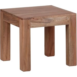 FineBuy Masywne Drewniane Stoliki Kawowe 45x45x40cm Styl wiejski FineBuy Masywne Drewniane Stoliki Kawowe 45x45x40cm Styl wiejski