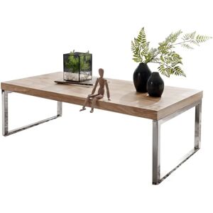 FineBuy Masowy stolik kawowy - Prostokątny, 120x60x40cm FineBuy Masowy stolik kawowy - Prostokątny, 120x60x40cm