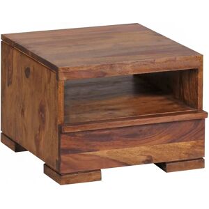 Table de Nuit FineBuy en Bois Massif - Moderne, Fait Main, 40x30x40 cm - Publicité Table de Nuit FineBuy en Bois Massif - Moderne, Fait Main, 40x30x40 cm - Publicité