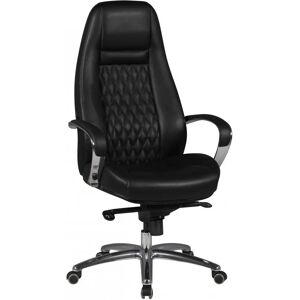 Chaise de bureau AMSTYLE SPM1.298 Cuir Noir - Ergonomique et Réglable - Publicité Chaise de bureau AMSTYLE SPM1.298 Cuir Noir - Ergonomique et Réglable - Publicité