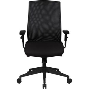 Fotel Biurowy FineBuy Czarny Sieć Regulowana Ergonomiczny Mechanizm 3-Punktowy Fotel Biurowy FineBuy Czarny Sieć Regulowana Ergonomiczny Mechanizm 3-Punktowy