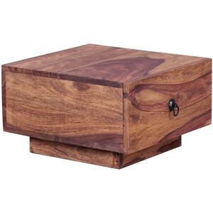 FineBuy Design Table de Nuit - Bois Massif, Fait Main, 40x40x25 cm - Table de Nuit - Publicité FineBuy Design Table de Nuit - Bois Massif, Fait Main, 40x40x25 cm - Table de Nuit - Publicité