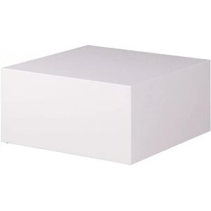 FineBuy Biały High-Gloss MDF Kwadratowy Stolik Kawowy - 60x60x30cm FineBuy Biały High-Gloss MDF Kwadratowy Stolik Kawowy - 60x60x30cm