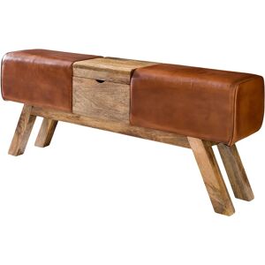 WOHNLING Bőr pad 120cm - Padok WOHNLING Bőr pad 120cm - Padok