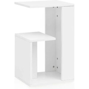 Fehér oldalsó asztal Wohnling WL5.696 - Oldalsó asztal Fehér oldalsó asztal Wohnling WL5.696 - Oldalsó asztal