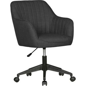Chaise de bureau Amstyle MIAMI Anthracite - Pivotante Ergonomique - Publicité Chaise de bureau Amstyle MIAMI Anthracite - Pivotante Ergonomique - Publicité